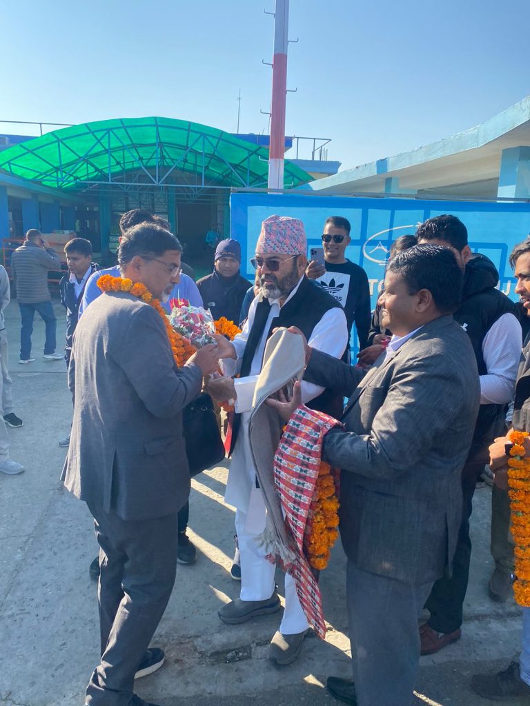 नरैनापुरलाई समृद्ध बनाउन पहल गर्ने नवनिर्वाचित प्रतिनिधी सभा सदस्य शर्माको प्रतिबद्धता